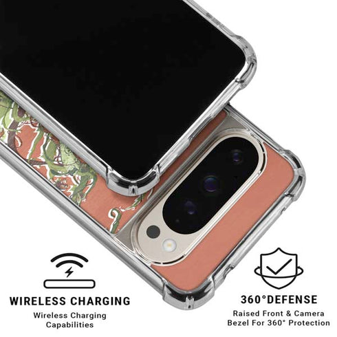 DC Comics Bombshells Poison Ivy Pixel 9/9 Pro Clear Case